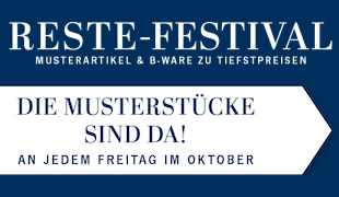 Reste-Festival - Jeden Freitag im Oktober