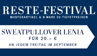 Reste-Festival - Jeden Freitag im September