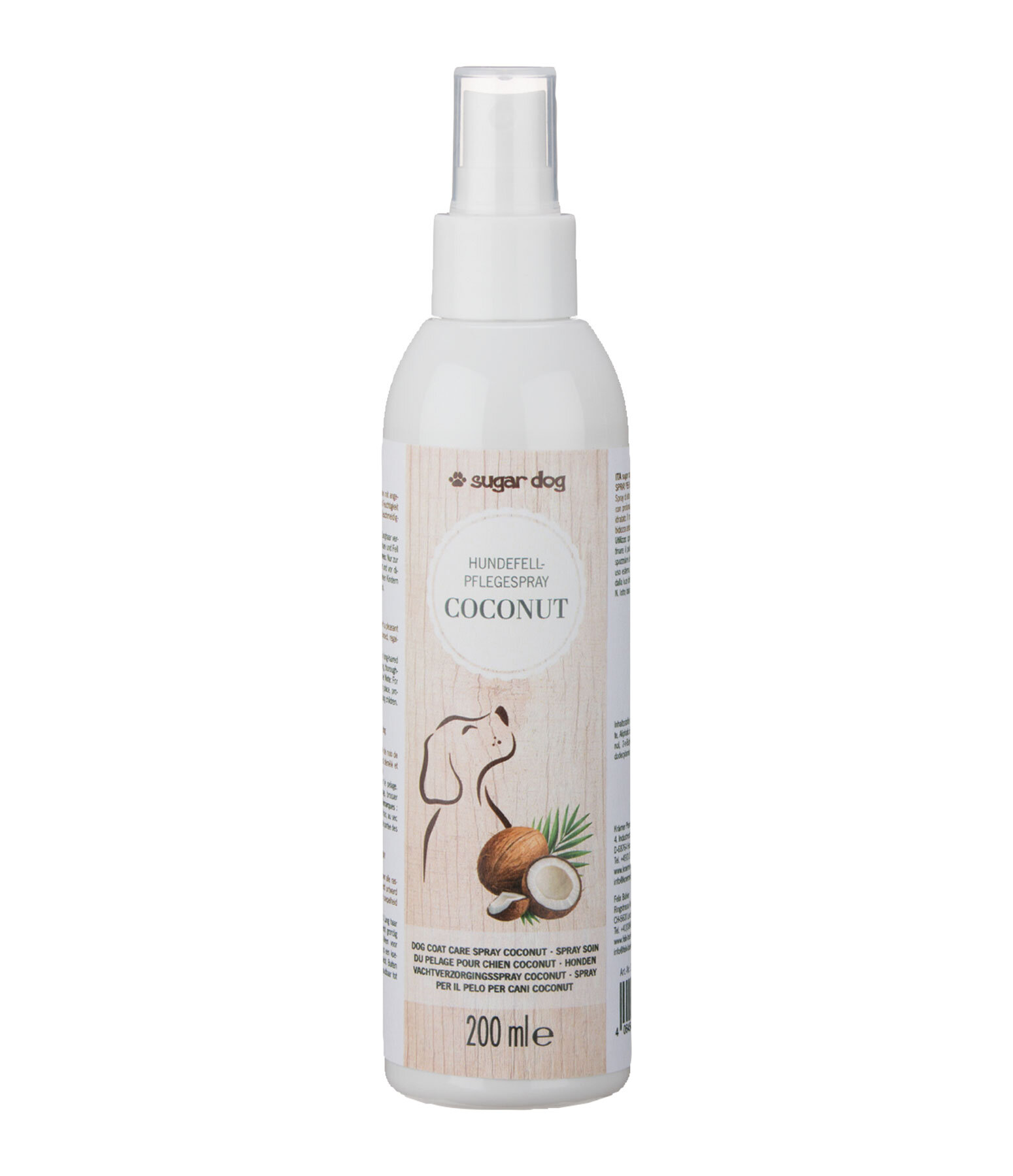 Fellpflegespray f�r Hunde Kokos
