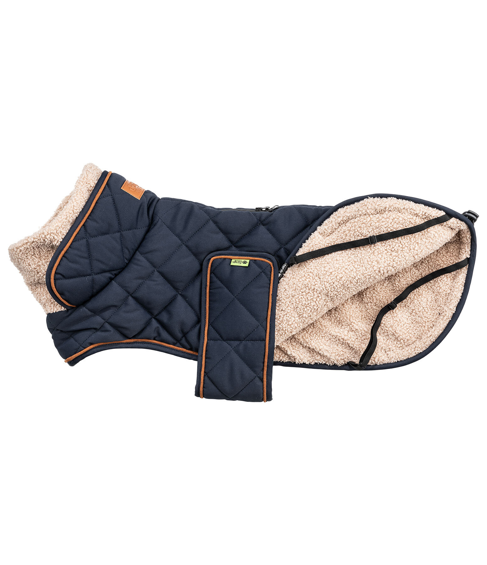 Stepp-Hundemantel mit Teddyfleece-F�tterung Holly
