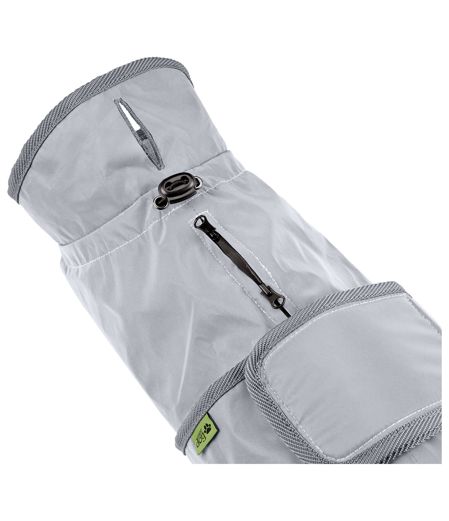 Dackel Reflexmantel George mit Fleecef�tterung