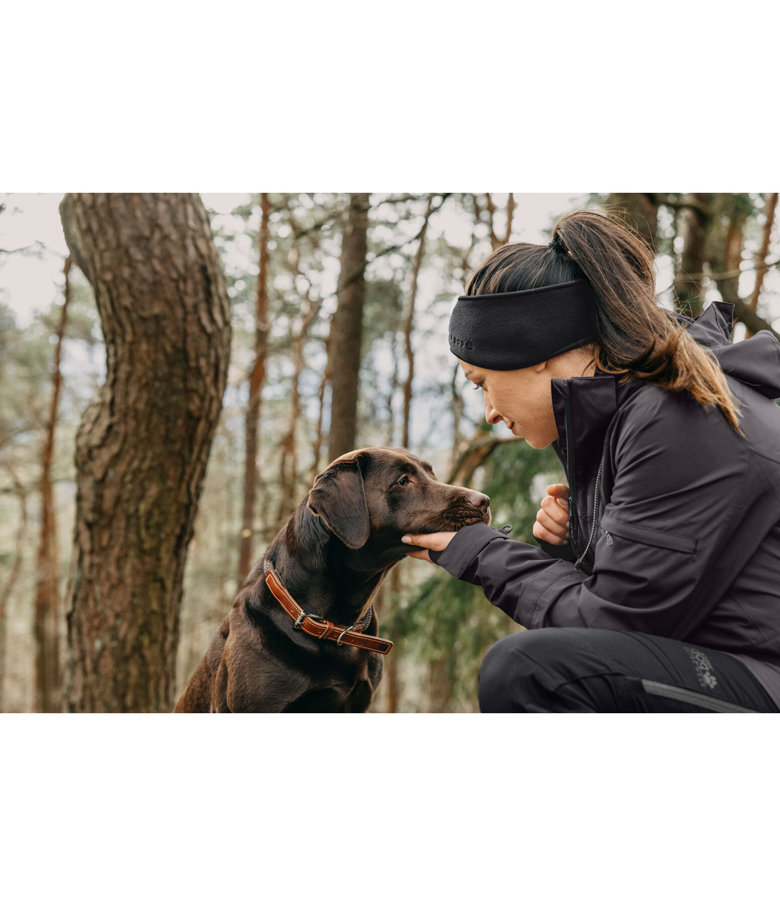Fleece-Stirnband Foresta