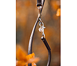 Perlen-Hundeleine in Leder-Optik Austin