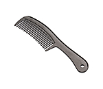 M�hnenkamm mit Griff