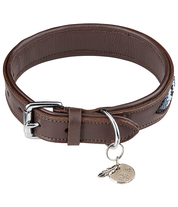 Hundehalsband in Leder-Optik Nashville