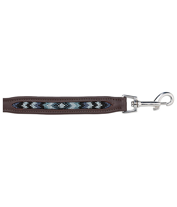 Perlen-Hundeleine in Leder-Optik Austin