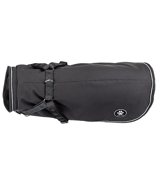 Softshell-Hundemantel Cruz mit integriertem Geschirr, 160 g